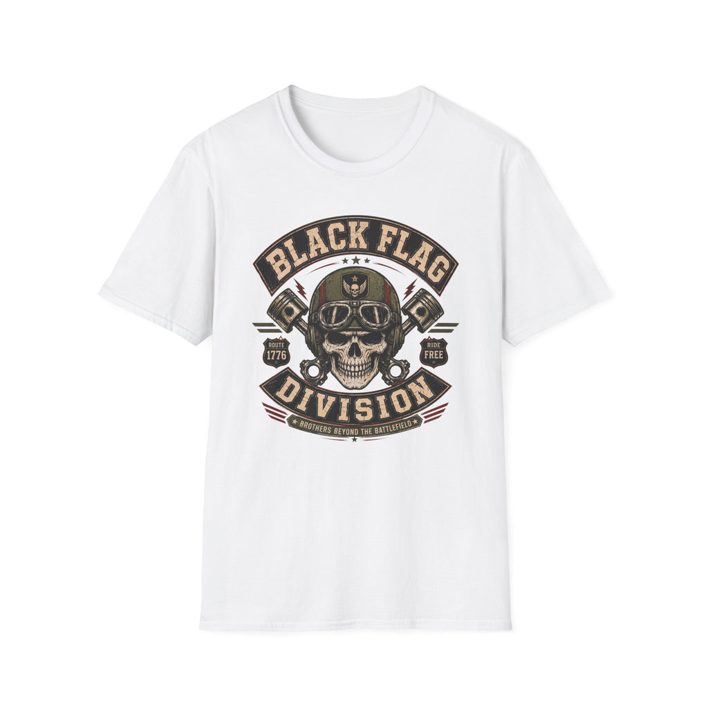 Black Flag Division Skull T-Shirt