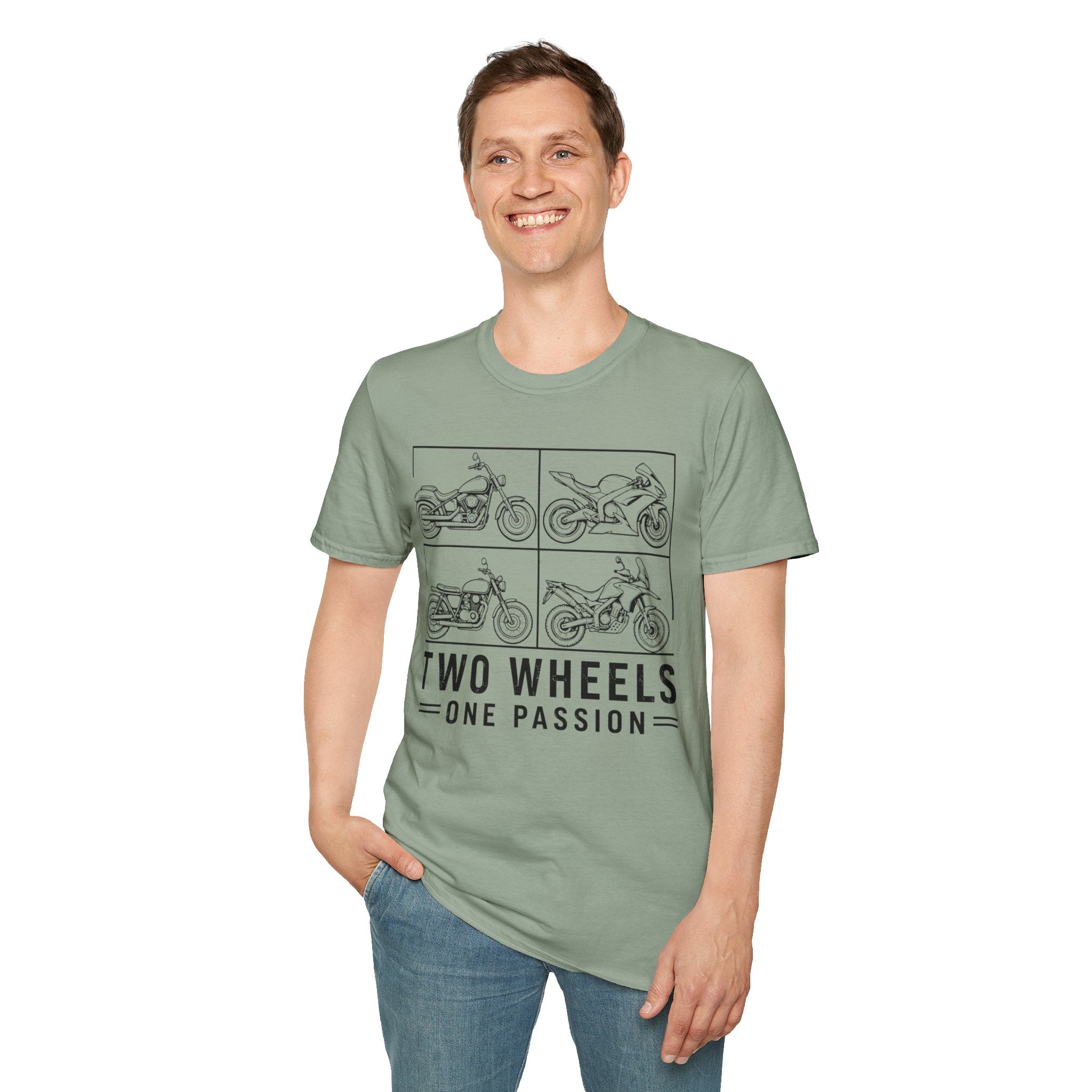 Two Wheels One Passion T-Shirt