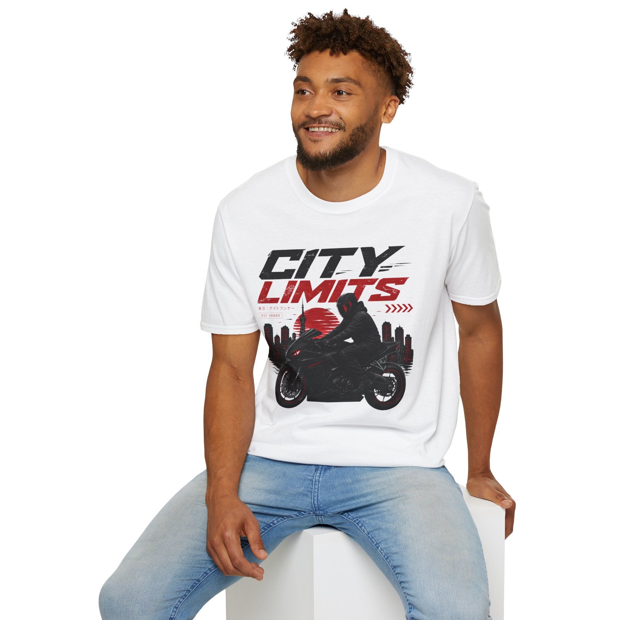 City Limits Motorcycle T‑Shirt