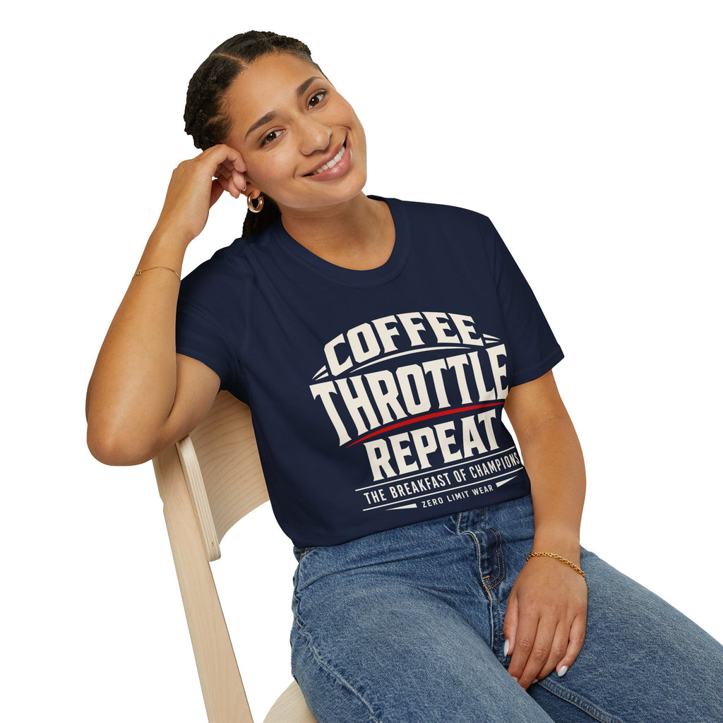COFFEE THROTTLE REPEAT T-Shirt