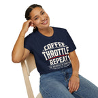 COFFEE THROTTLE REPEAT T-Shirt