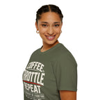 COFFEE THROTTLE REPEAT T-Shirt