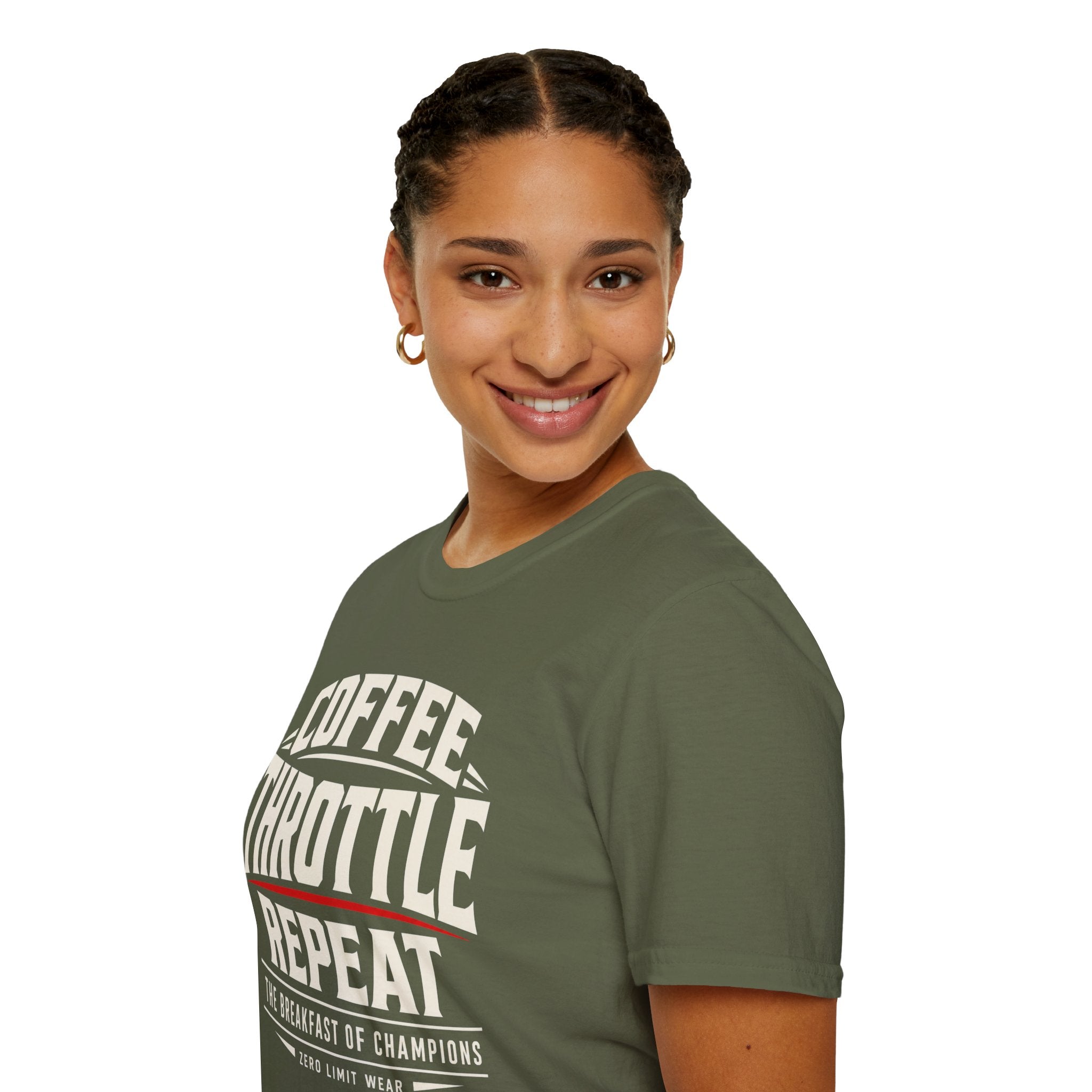 COFFEE THROTTLE REPEAT T-Shirt