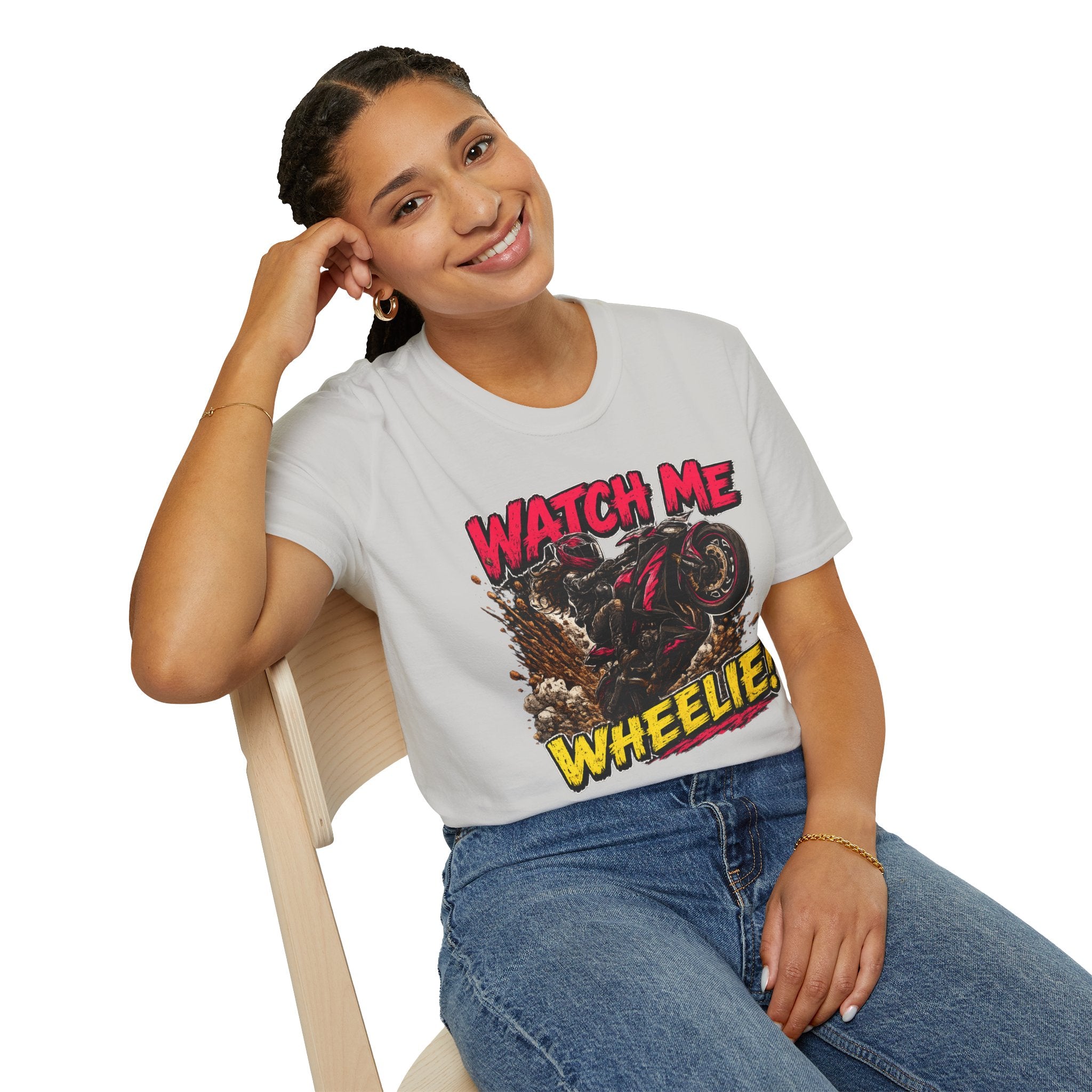 Watch Me Wheelie (Woman) T-Shirt