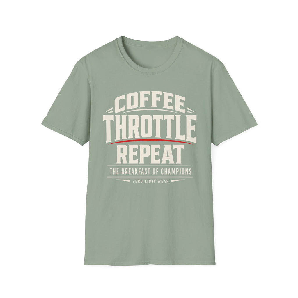 COFFEE THROTTLE REPEAT T-Shirt