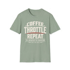 COFFEE THROTTLE REPEAT T-Shirt