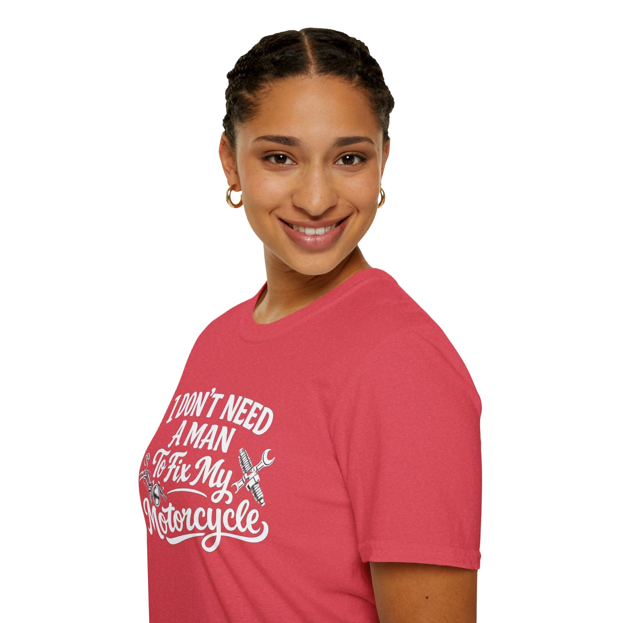 I Don't Need A Man To Fix My Motorcycle T-Shirt