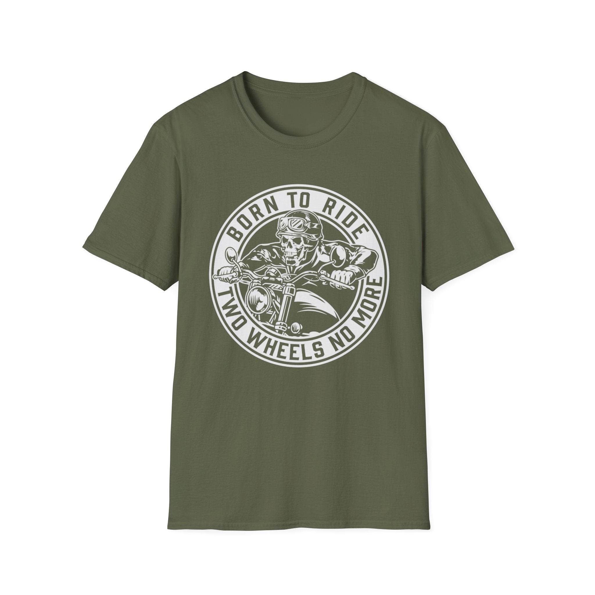 BORN TO RIDE TWO WHEELS, NO MORE T-Shirt