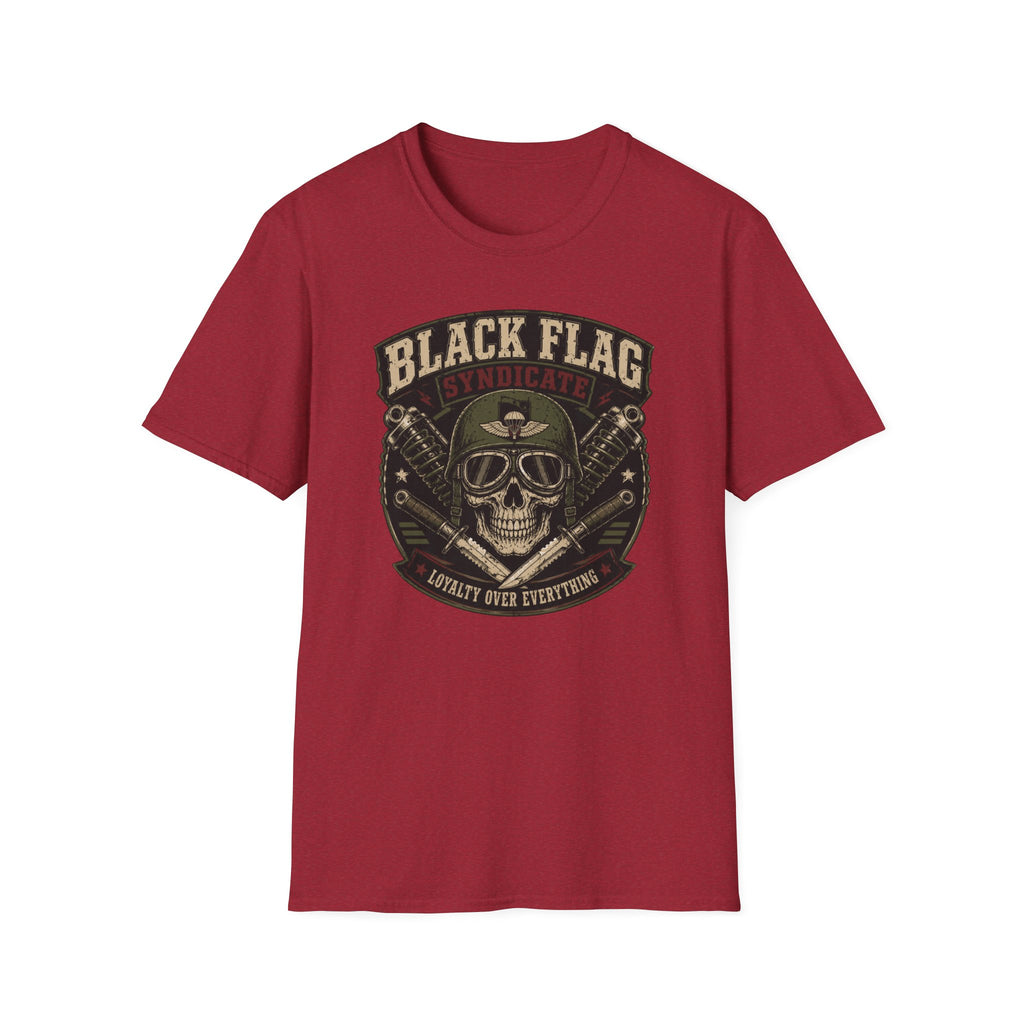 Black Flag Skull Patch T-Shirt