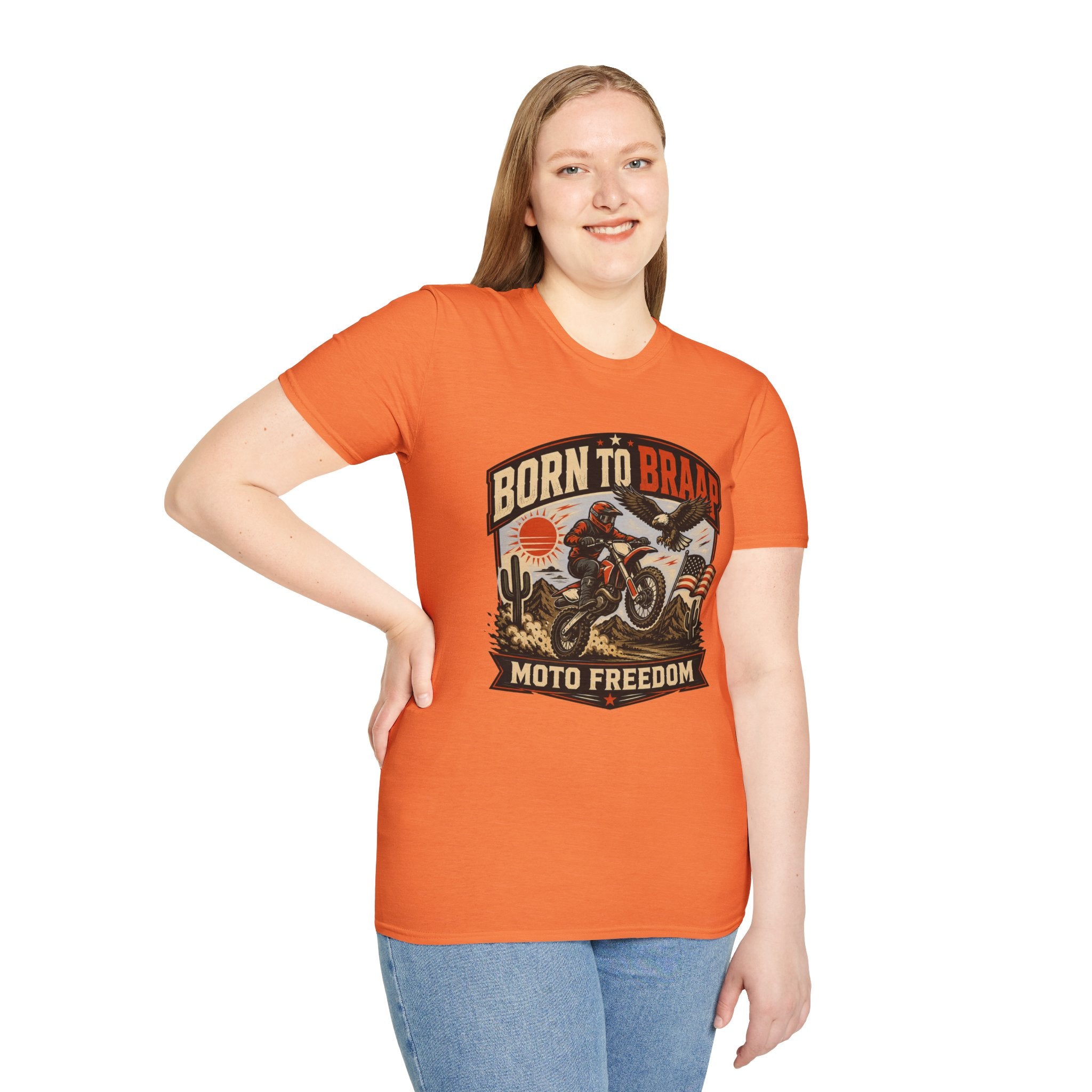 Born to Braap Moto Freedom T-Shirt