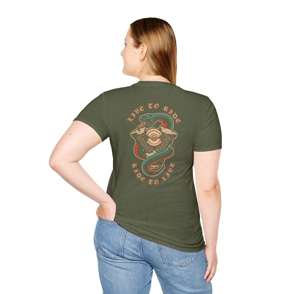 Live to Ride and Ride to Live T-Shirt