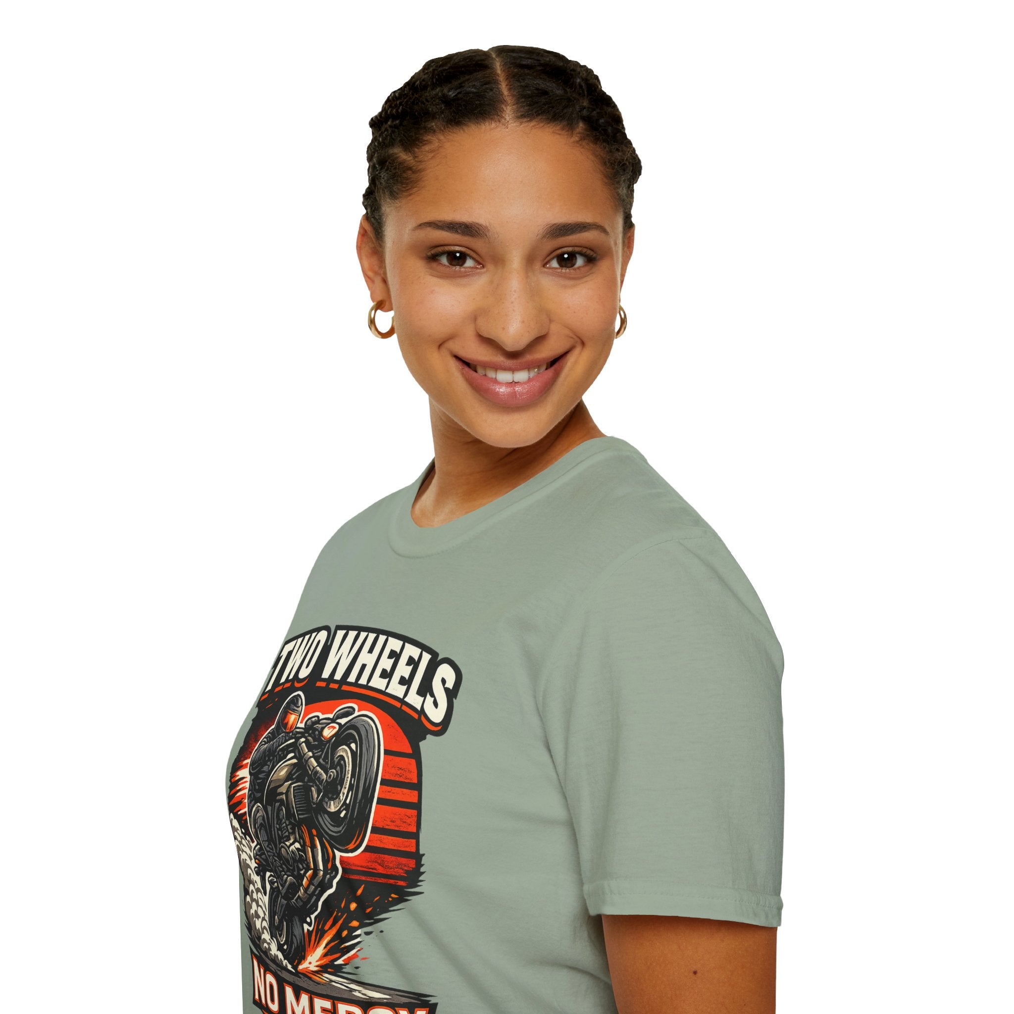 Two Wheels No Mercy T-Shirt