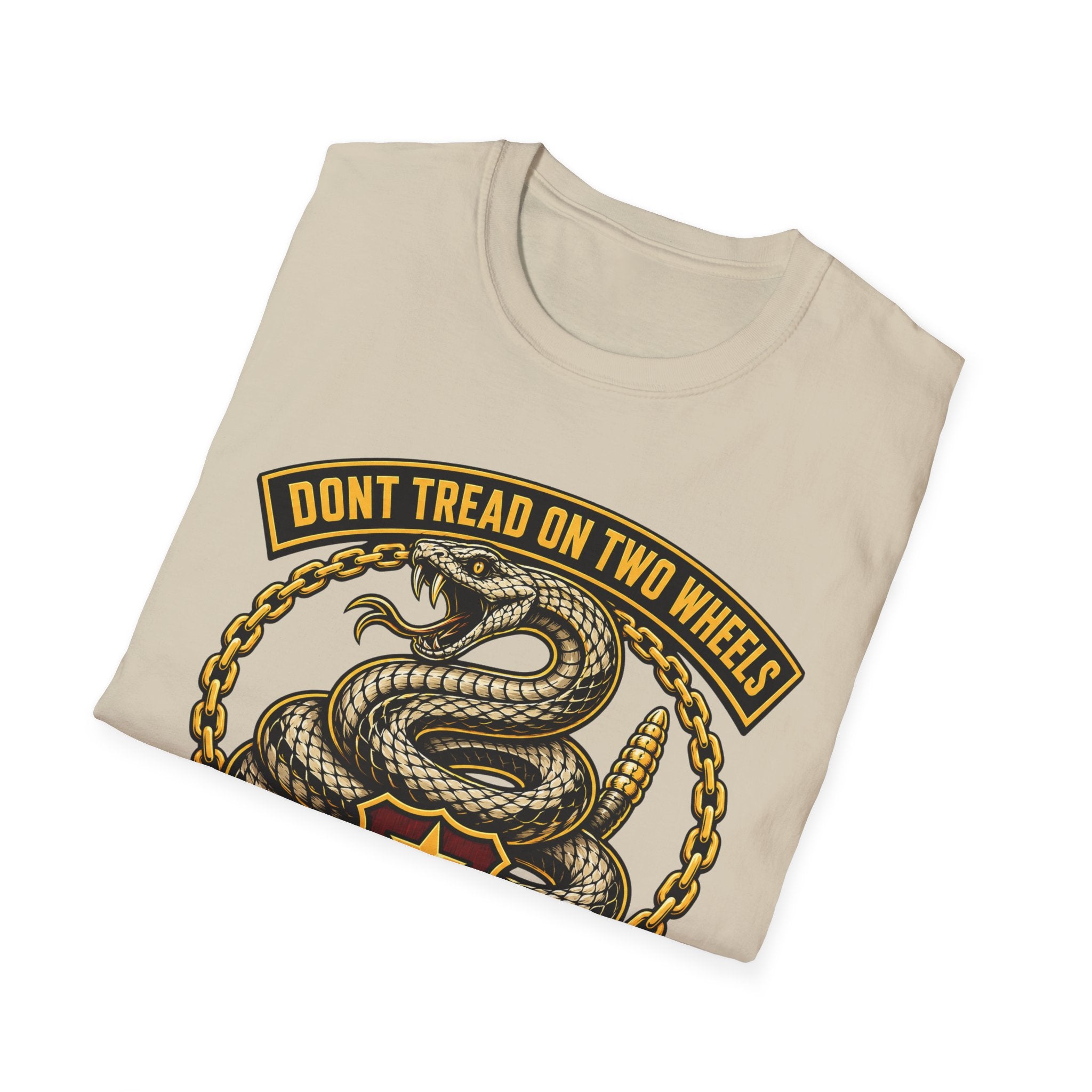 DON'T TREAD ON TWO WHEELS T-SHIRT