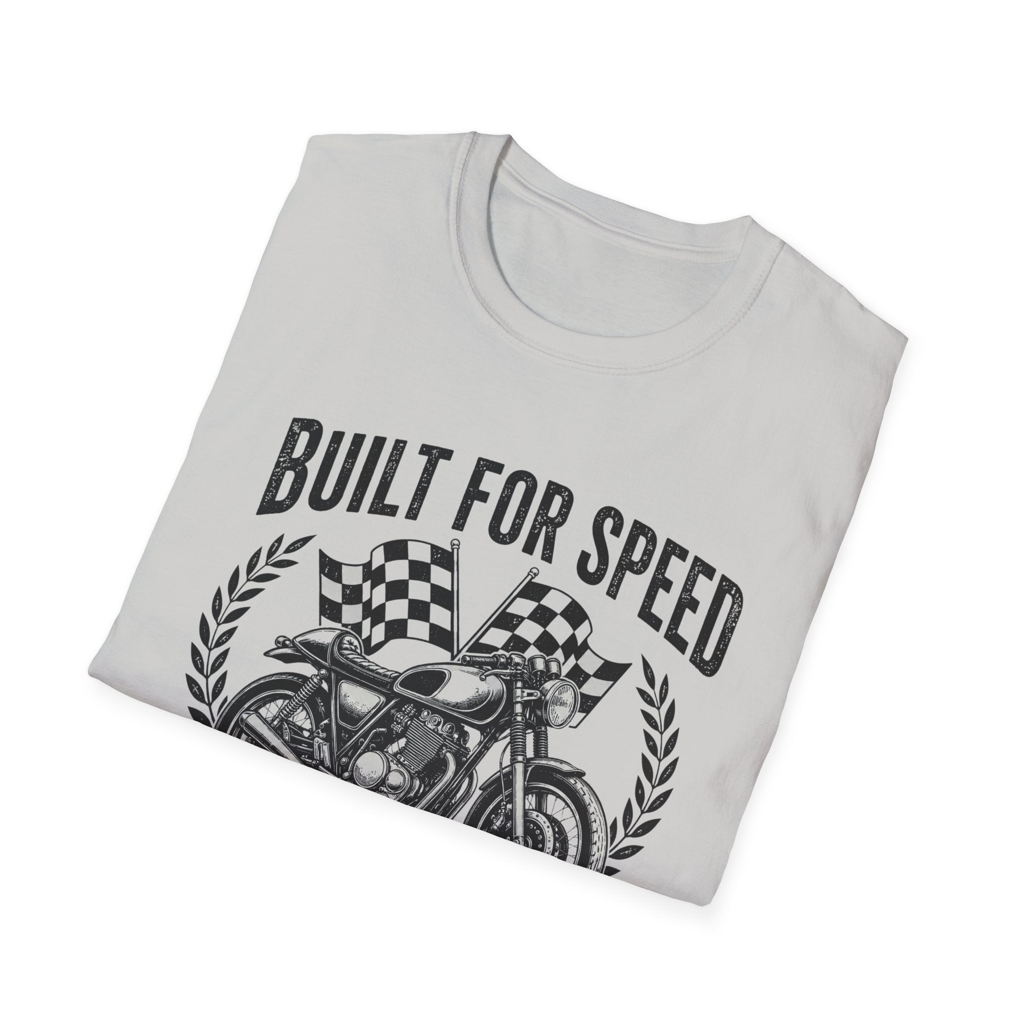 "Built for Speed, Ride Your Soul" Vintage Bike Tee