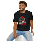 All Gas No Brakes Motorcycle T-Shirt