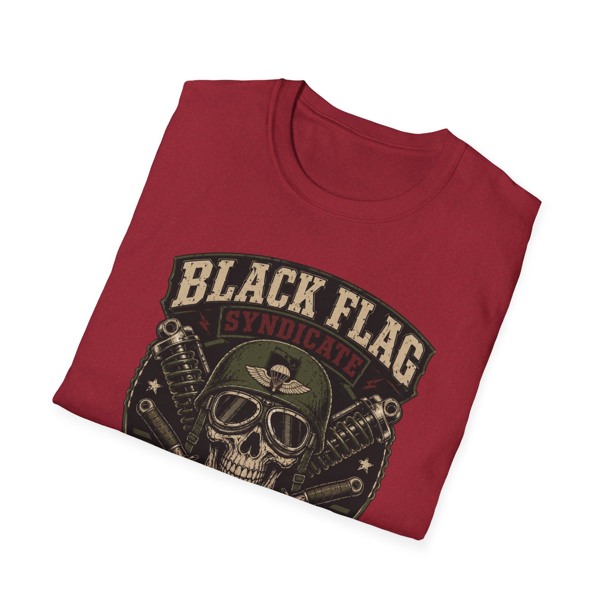 Black Flag Skull Patch T-Shirt
