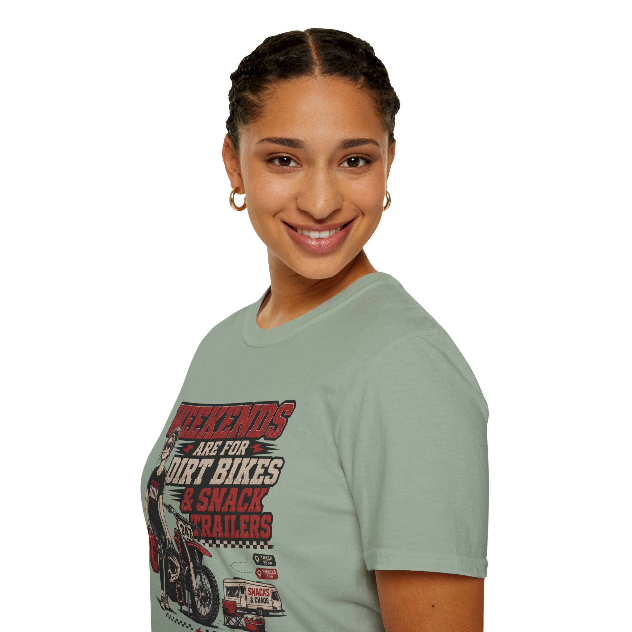 Weekends Are For Dirt Bikes & Snack Trailers T-Shirt