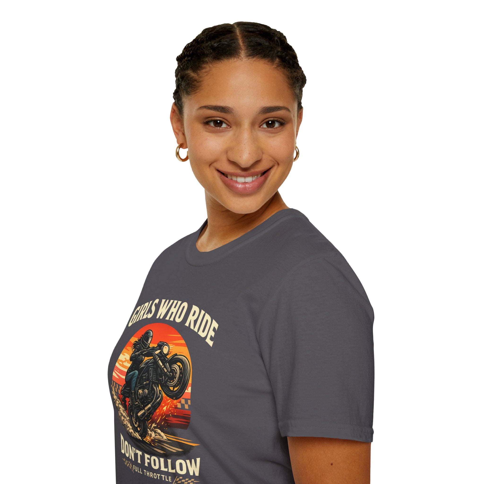 Girls Who Ride Don't Follow T-Shirt