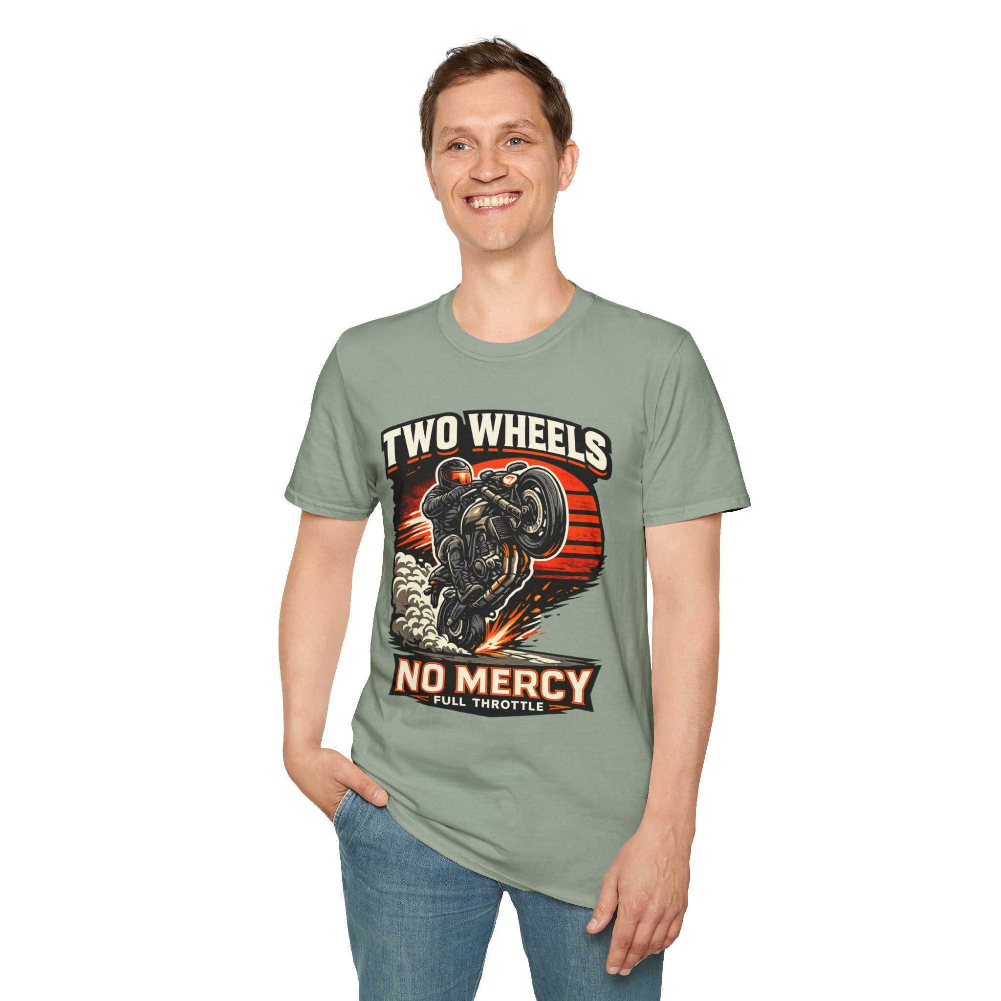 Two Wheels No Mercy T-Shirt