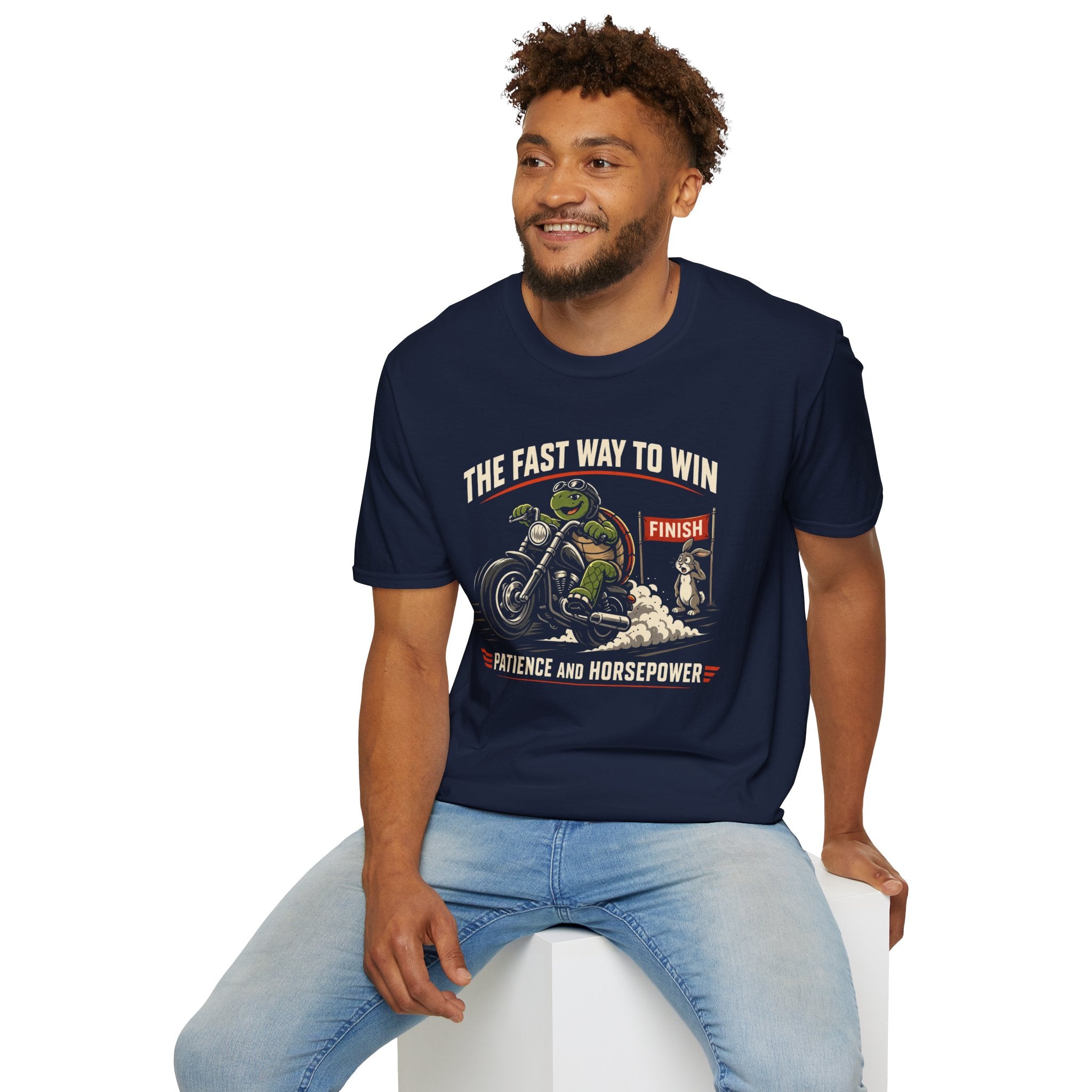 The Fast Way To Win - Patience and Horsepower T-Shirt