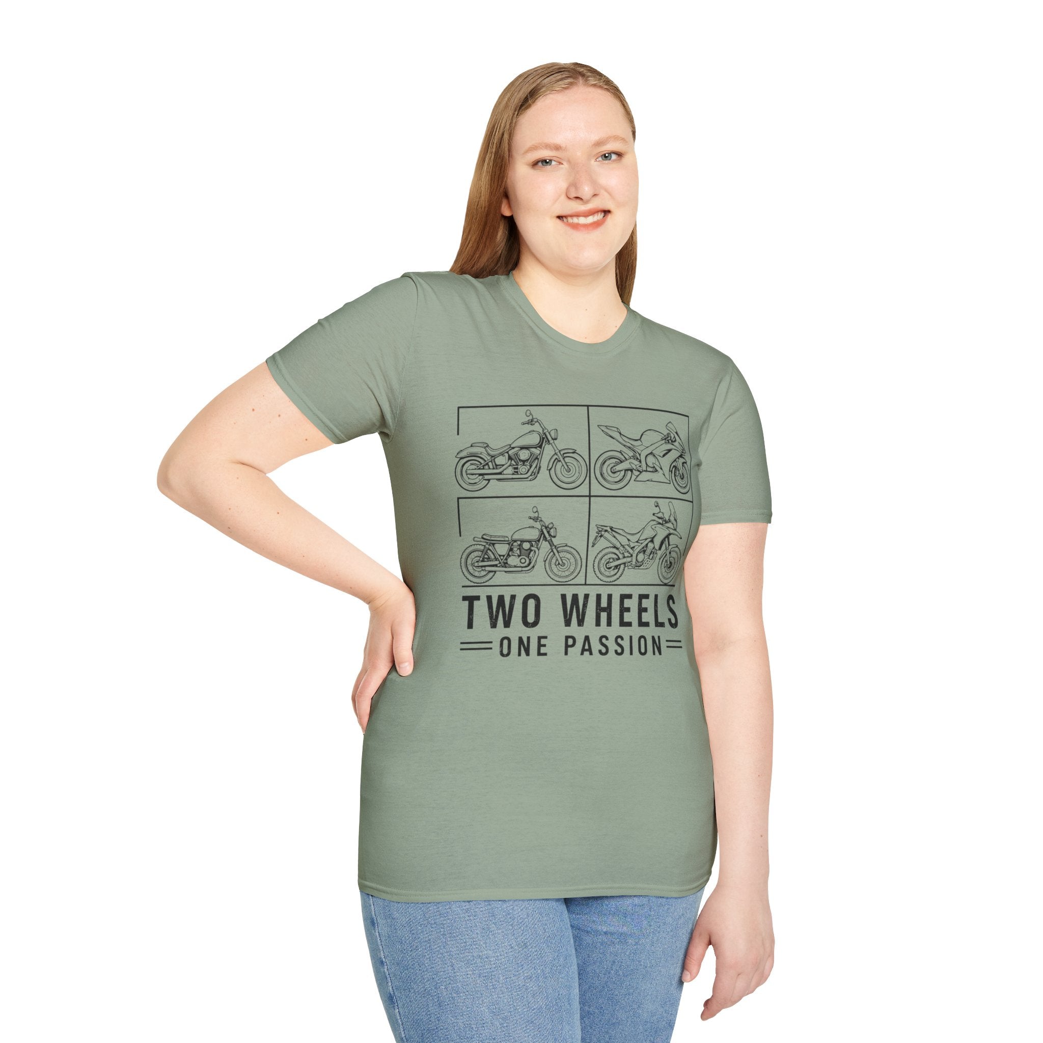 Two Wheels One Passion T-Shirt