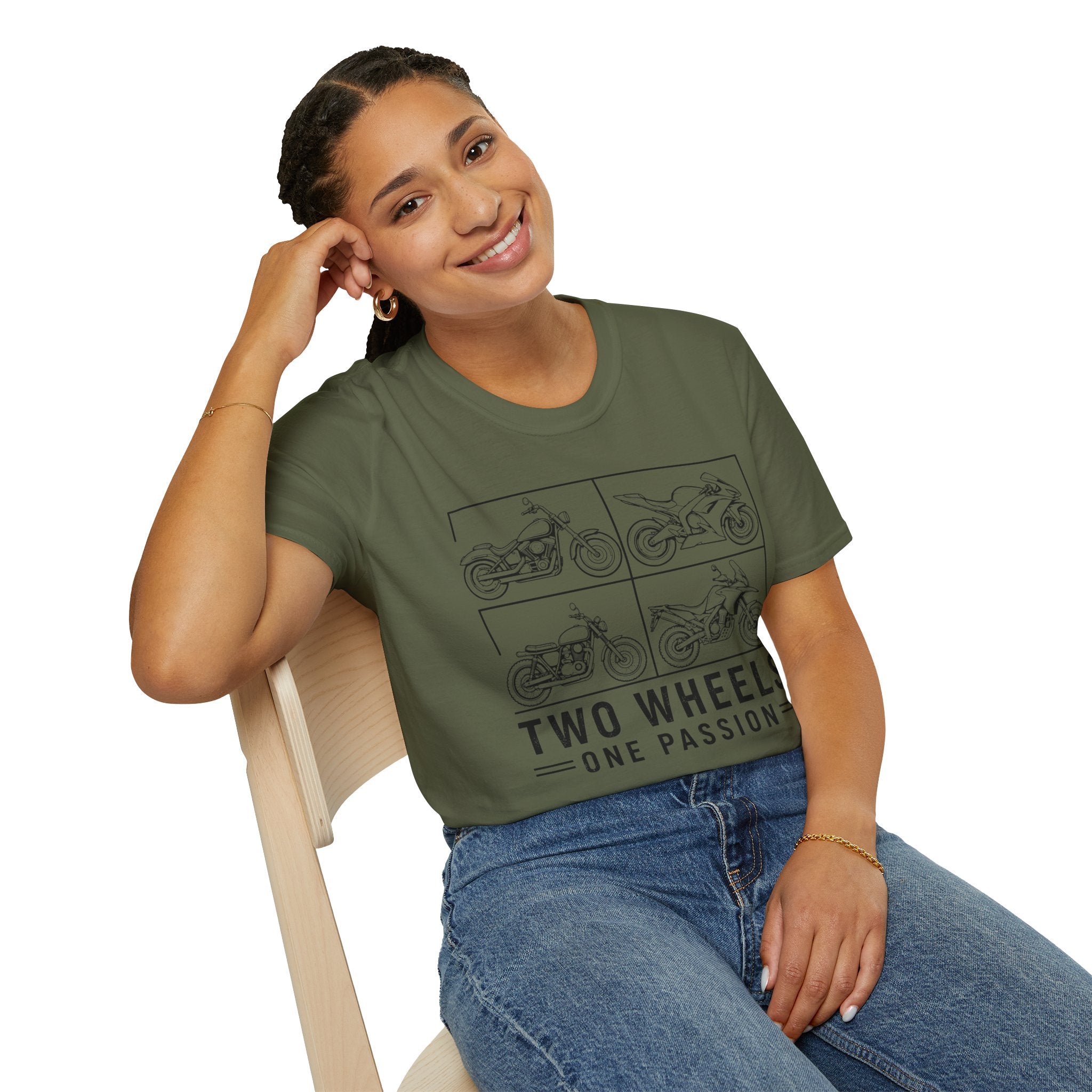 Two Wheels One Passion T-Shirt